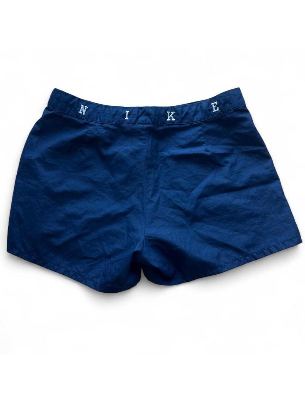 •NIKE 90s STYLE VINTAGE NAVY BLUE SHORTS
